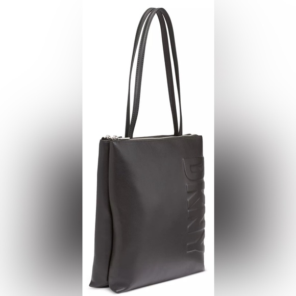 NWT! DKNY BOLD LOGO CONTEMPORARY & BADA$$ PURSE! DOUBLE-SIDED. VERSATILE! - Picture 7 of 9